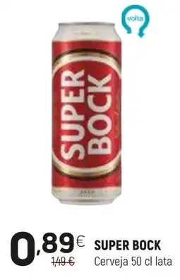 Coviran super bock cerveja 50 cl lata promoção