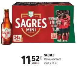 Coviran Sagres cerveja branca promoção