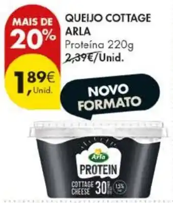 Pingo Doce Queijo cottage arla promoção
