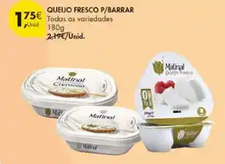 Pingo Doce Matinal queijo fresco p/barrar promoção