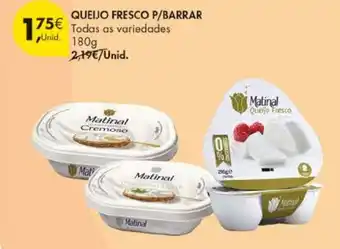 Pingo Doce Matinal queijo fresco p/barrar promoção