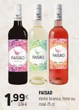 Coviran Faisão vinho branco, tinto ou rosé promoção