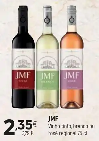 Coviran Jmf vinho tinto, branco ou rosé regional promoção