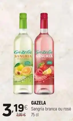 Coviran Gazela sangria branca ou rosé promoção