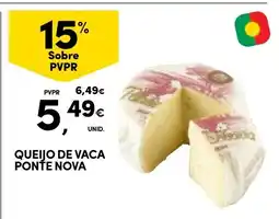 Continente Queijo de vaca ponte nova promoção