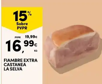 Continente Fiambre extra castanea la selva promoção