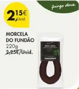 Pingo Doce Morcela do fundão pingo doce promoção