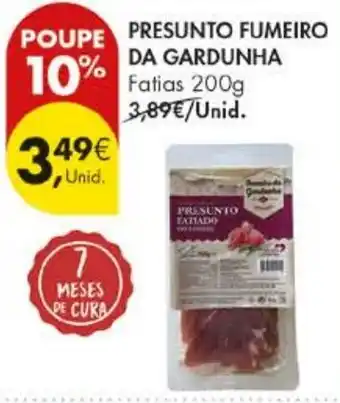Pingo Doce Presunto fumeiro da gardunha promoção