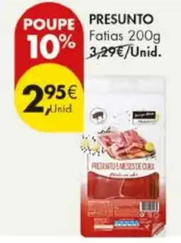 Pingo Doce Presunto fatias promoção