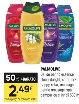Coviran palmolive gel de banho essence promoção
