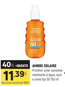 Coviran Ambre solaire protetor solar sensitive promoção