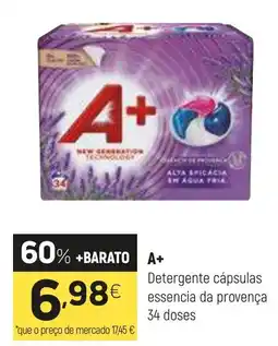 Coviran A+ Detergente cápsulas essência da provença promoção