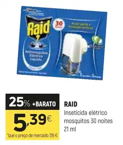Coviran Raid inseticida elétrico mosquitos promoção