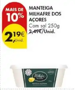 Pingo Doce Manteiga milhafre dos açores promoção