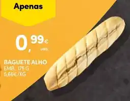 Continente Baguete alho promoção