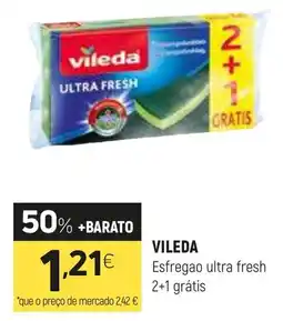 Coviran Vileda esfregao ultra fresh promoção