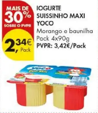 Pingo Doce Iogurte suissinho maxi yoco promoção