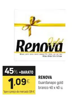 Coviran Renova guardanapo gold branco promoção