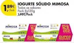 Pingo Doce Iogurte sólido mimosa promoção