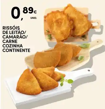 Continente Rissóis de leitão/ camarão/ carne cozinha continente promoção