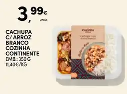 Continente Cachupa c/ arroz branco cozinha continente promoção