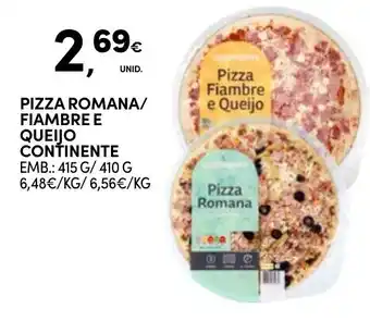 Continente Pizza romana promoção