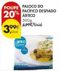 Pingo Doce paloco do pacifico desfiado artico promoção