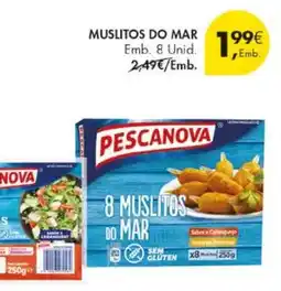 Pingo Doce Pescanova 8 muslitos do mar promoção