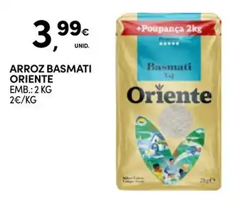 Continente Arroz basmati oriente promoção