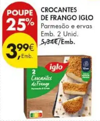 Pingo Doce Crocantes de frango iglo promoção