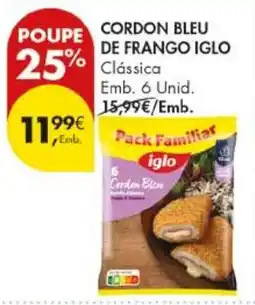 Pingo Doce Cordon bleu de frango iglo promoção