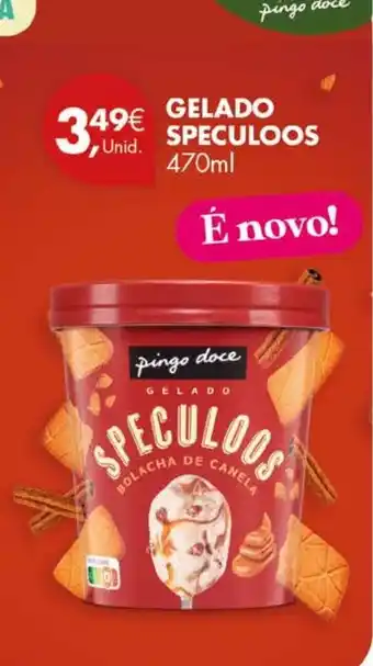 Pingo Doce Pingo doce gelado speculoos bolacha de canela promoção