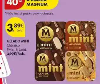 Pingo Doce magnum mini promoção