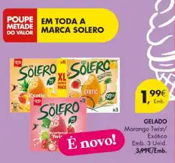 Pingo Doce Solero gelado promoção