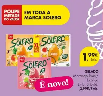 Pingo Doce Solero gelado promoção