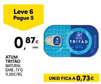 Continente Atum tritão natural promoção