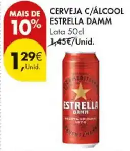 Pingo Doce Cerveja c/álcool estrella damm promoção