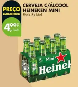 Pingo Doce Cerveja c/álcool heineken mini promoção