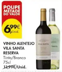 Pingo Doce Vinho alentejo vila santa reserva promoção