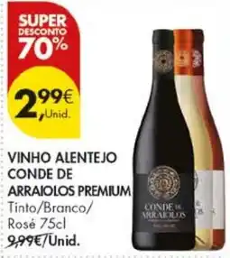 Pingo Doce Vinho alentejo conde de arraiolos premium promoção