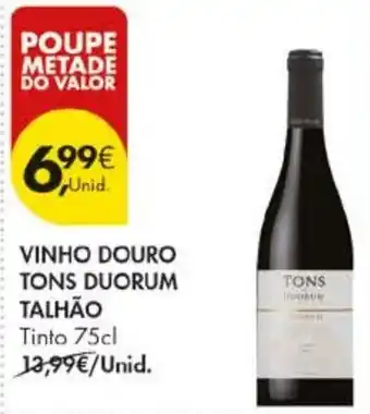 Pingo Doce vinho douro tons duorum talhão promoção