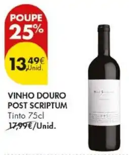 Pingo Doce vinho douro post scriptum promoção