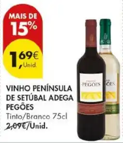 Pingo Doce vinho península de setúbal adega pegões promoção