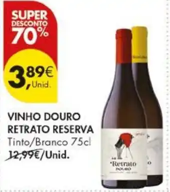 Pingo Doce Vinho douro retrato reserva promoção