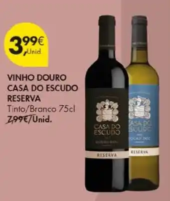 Pingo Doce vinho douro casa do escudo reserva promoção