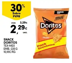 Continente Snack doritos tex-mex promoção