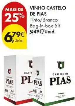 Pingo Doce Vinho castelo de piás promoção