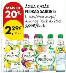 Pingo Doce Água c/gás pedras sabores promoção