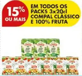 Pingo Doce Compal clássico promoção
