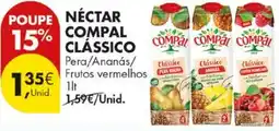Pingo Doce Néctar compal clássico promoção